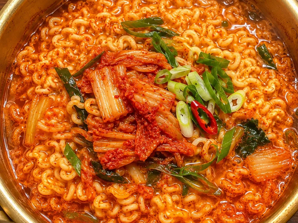 김치라면