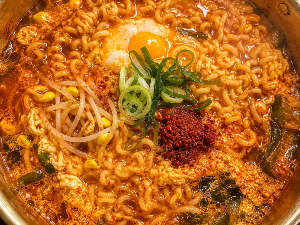 해장라면 